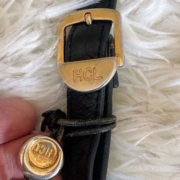 Authentic Leather Hcl Crossbody Purse Blue - Picture 3 of 8